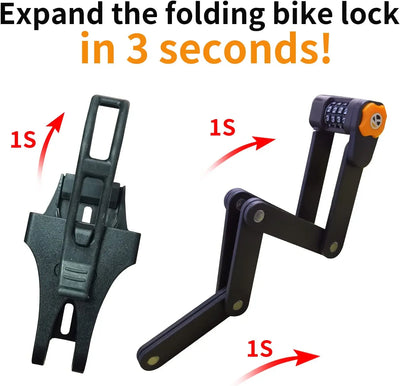 Folding Bicycle Password Lock